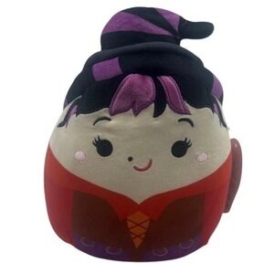 Squishmallows Mary Sanderson Hocus Pocus Halloween Witch Plush 8 Inch New